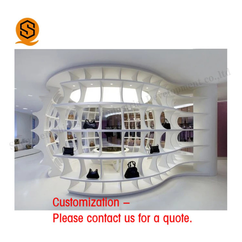 Luxury Bags In Store - custom.Supply Bag Display Stand Luxurious Acrylic
