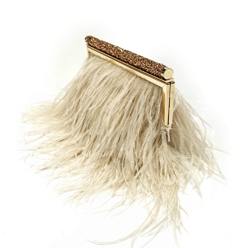 Luxury Bags On Sale - Fashion Clutch Metal frame Evening Bags