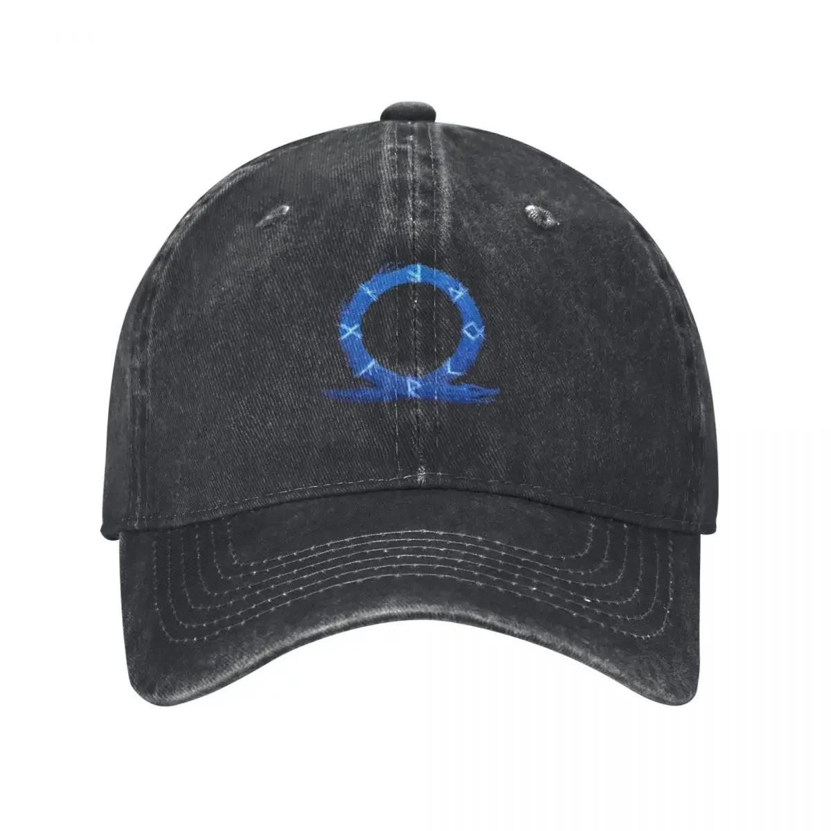 God of War Logo Ice blue Baseb - Luxury Bags Logo recension och pris