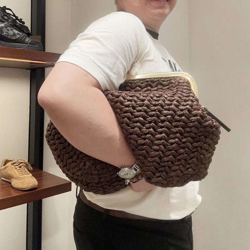 Hand-Woven Kisslock Frame Shou - Luxury Bags On Sale recension och pris