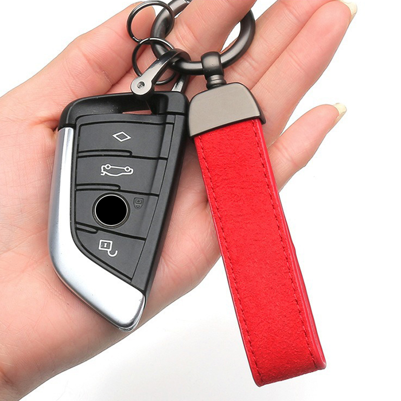 Suede Leather Car Keychain Hig - Luxury Bags Best recension och pris