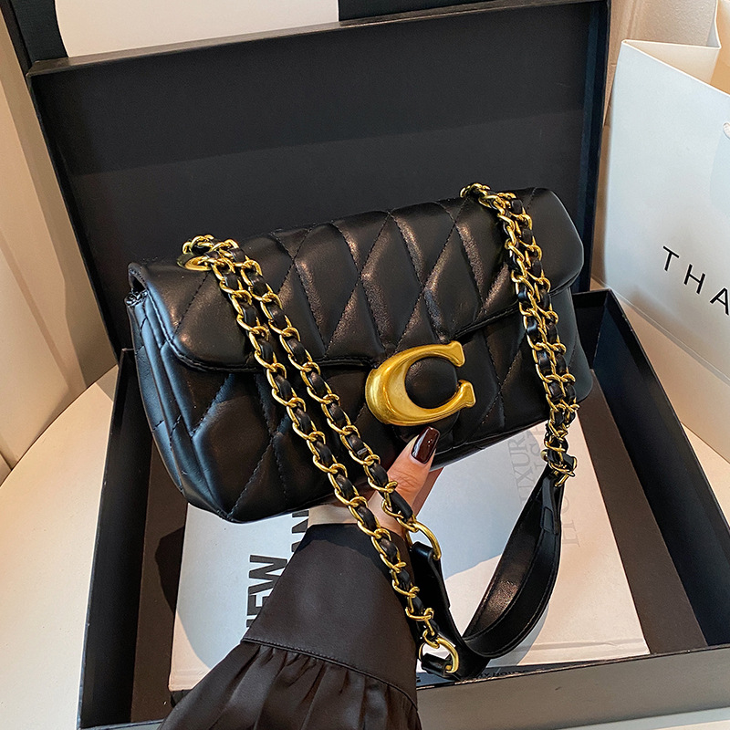 Women Quilted Leather Shoulder - Luxury Bags Logo recension och pris