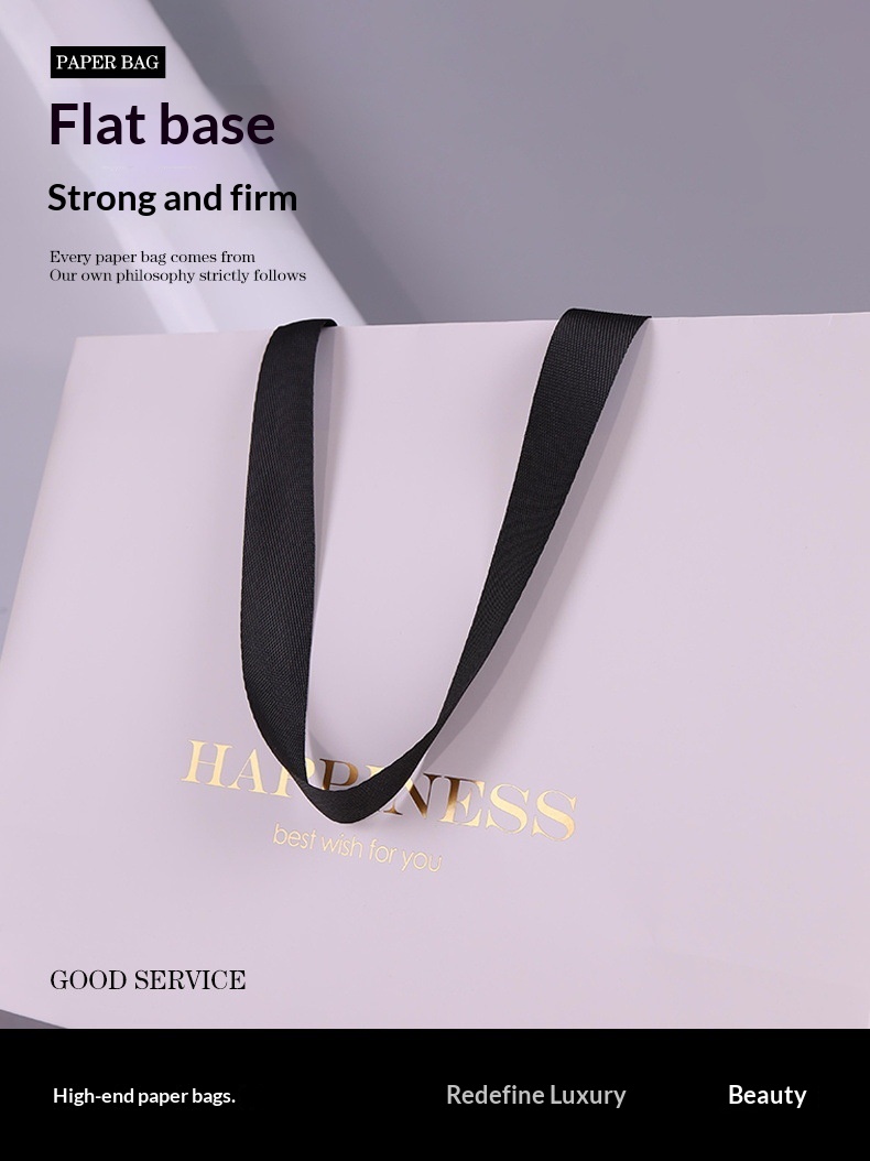 Luxury White Cardboard Paper B - Luxury Bags In Store recension och pris
