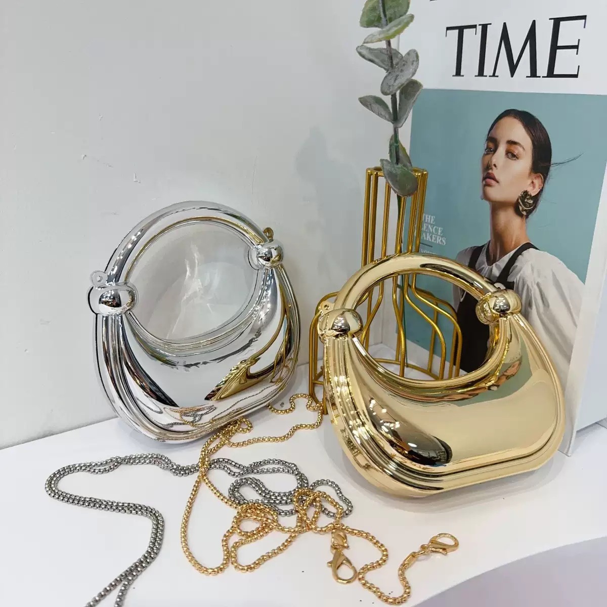 Mini Golden Evening Bag Purses - Luxury Bags On Sale recension och pris