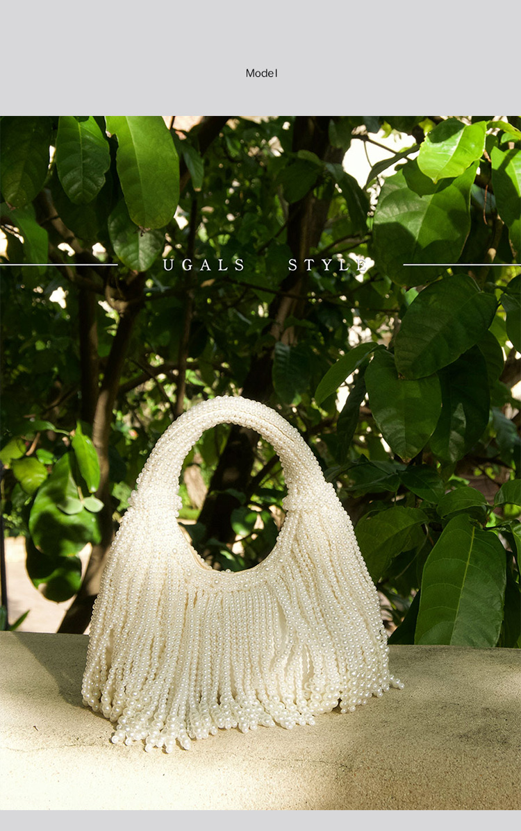Design Handle Pearl Evening Cl - Luxury Bags On Sale recension och pris